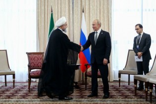 روحانی با رییس جمهور روسیه دیدار و گفتگو کرد