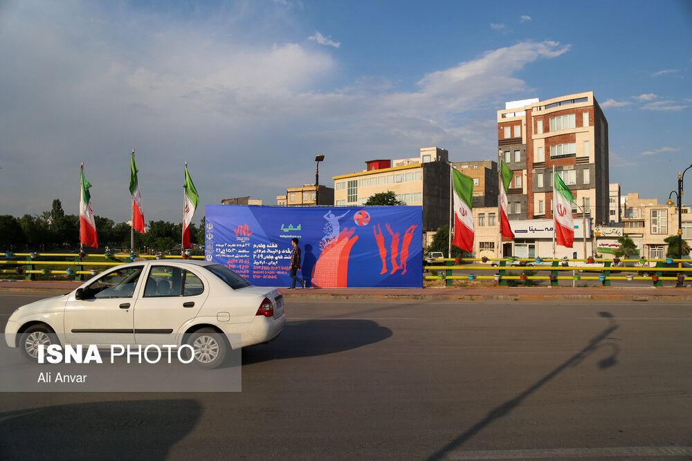 ورزشگاه «حسین رضازاده» اردبیل، میزبان لیگ ملت‌های والیبال ۲۰۱۹