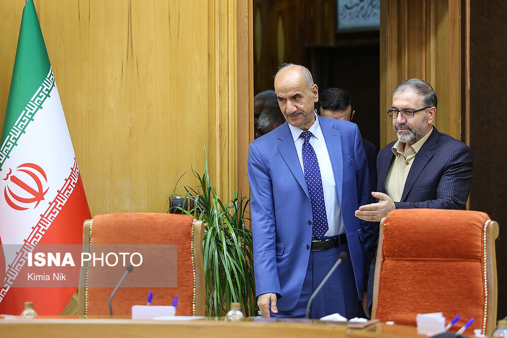 حسین ذوالفقاری و محمد بدر معاون وزیر کشور جمهوری عراق