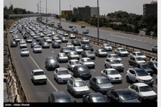 ترافیک سنگین و نیمه سنگین در برخی از محورهای کشور