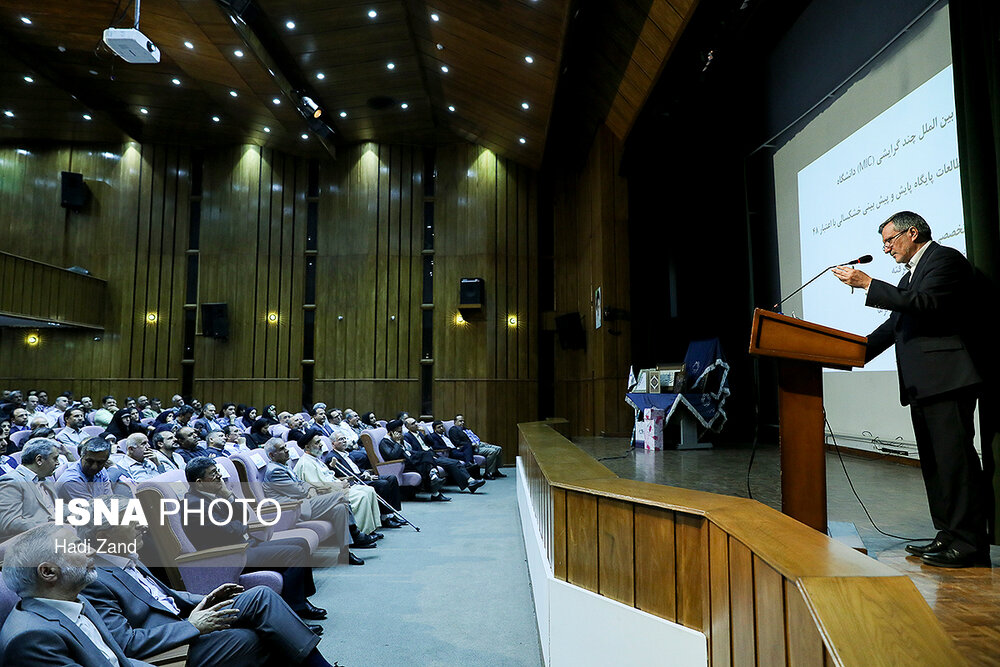 مراسم تودیع و معارفه رئیس سابق و جدید دانشگاه خواجه‌نصیر
