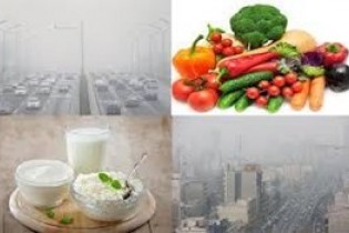 در هوای آلوده چه مواد غذایی مصرف کنیم؟
