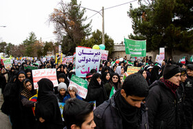 راهپیمایی ۲۲ بهمن در درگز