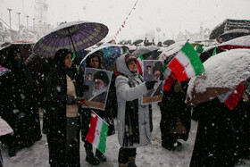 راهپیمایی ۲۲ بهمن در رشت