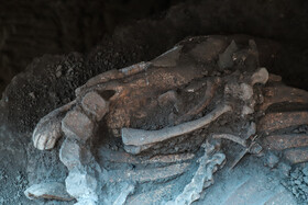 کشف اسکلت اسب متعلق به دوره اشکانی در تپه اشرف اصفهان