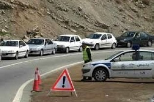 ترافیک نیمه سنگین در محدوده ورودی تهران