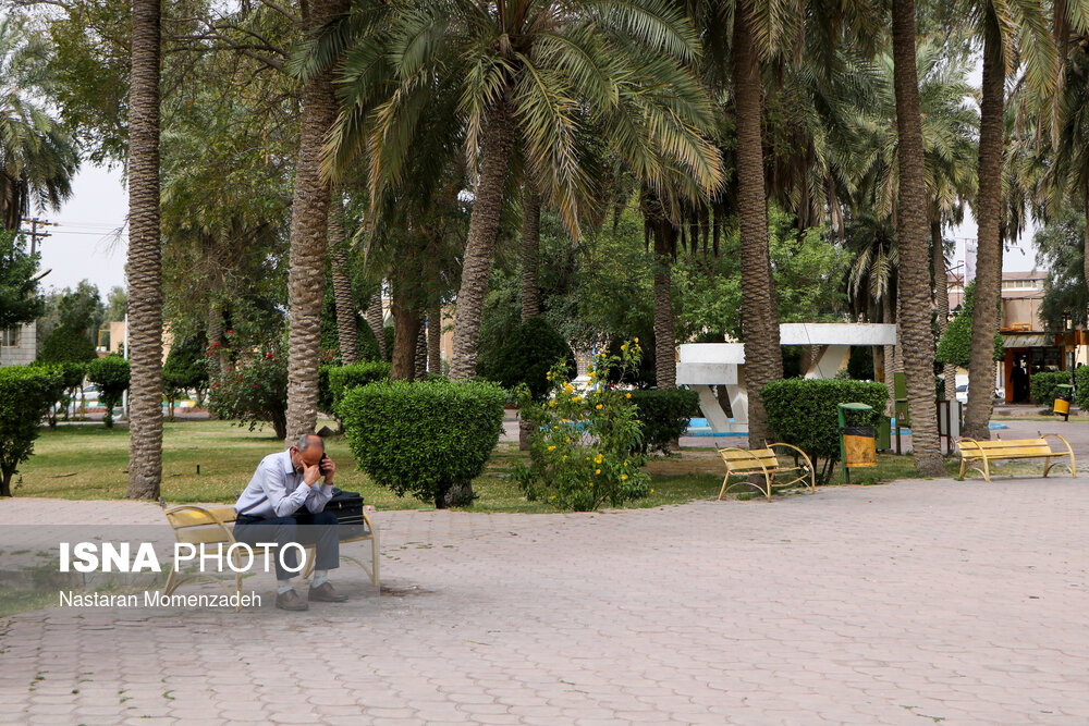 میدان هجرت اهواز در ایام نوروز ۱۴۰۰
