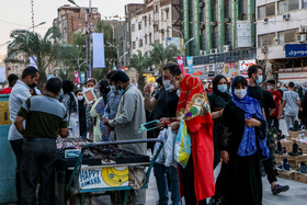 خیابان سلمان فارسی اهواز در نوروز ۱۴۰۰