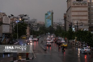 رگبار ‌پراکنده در شمال استان تهران/ تداوم هوای قابل قبول در ‌پایتخت