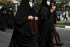 مراسم راهپیمایی جاماندگان اربعین حسینی در مشهد