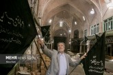 تصاویر / سیاه‌پوش شدن بازار تاریخی تبریز