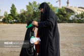 تصاویر / مراسم شیرخوارگان حسینی در مصلای تهران_۱