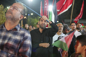 تجمع اعتراض آمیز به جنایت رژیم صهیونسیتی در نوار غزه