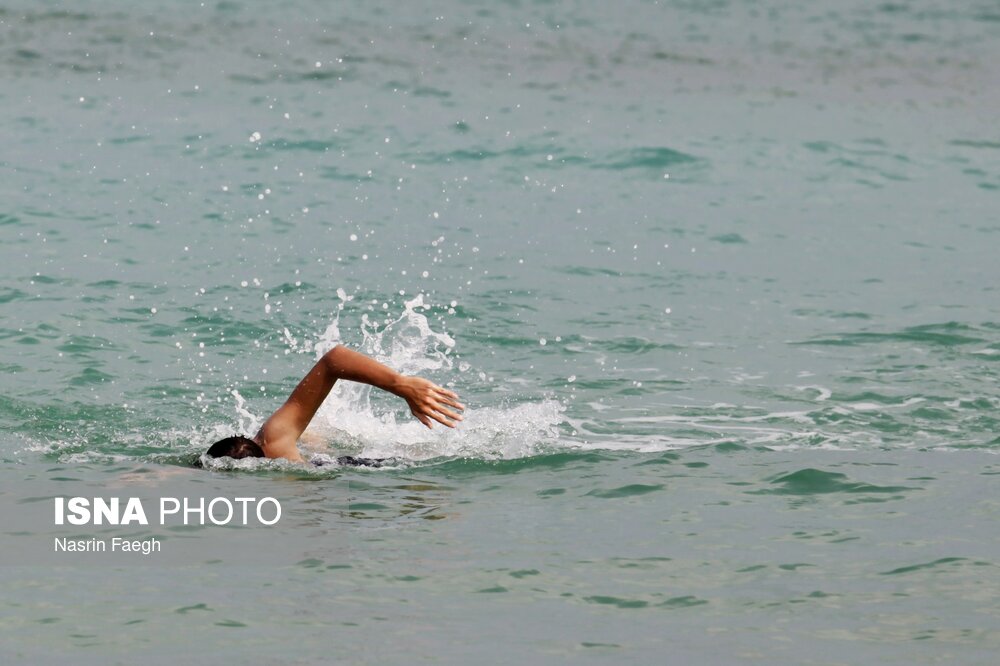 فینال لیگ مسابقات کشوری شنای آب های آزاد در جزیره کیش