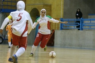 فوتسال زنان ایران مقابل برزیل شکست خورد