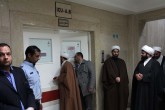 تصاویر/عیادت هاشمی و حسن خمینی از واعظ طبسی