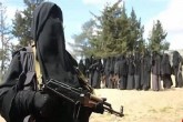 آموزشهای نظامی به زنان داعشی در سوریه آموزشهای نظامی به زنان داعشی در سوریه