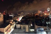 تصاویر/ آتش‌سوزی در هتل زائران ایرانی کربلا