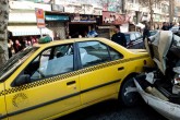 تصاویر / برخورد اتوبوس با عابران پیاده در کرج