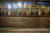 تصاویر / رونمایی از نقاشی دیواری برجسته قجری