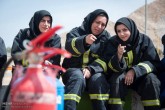 تصاویر / آموزش بانوان داوطلب آتش نشان تصاویر / آموزش بانوان داوطلب آتش نشان