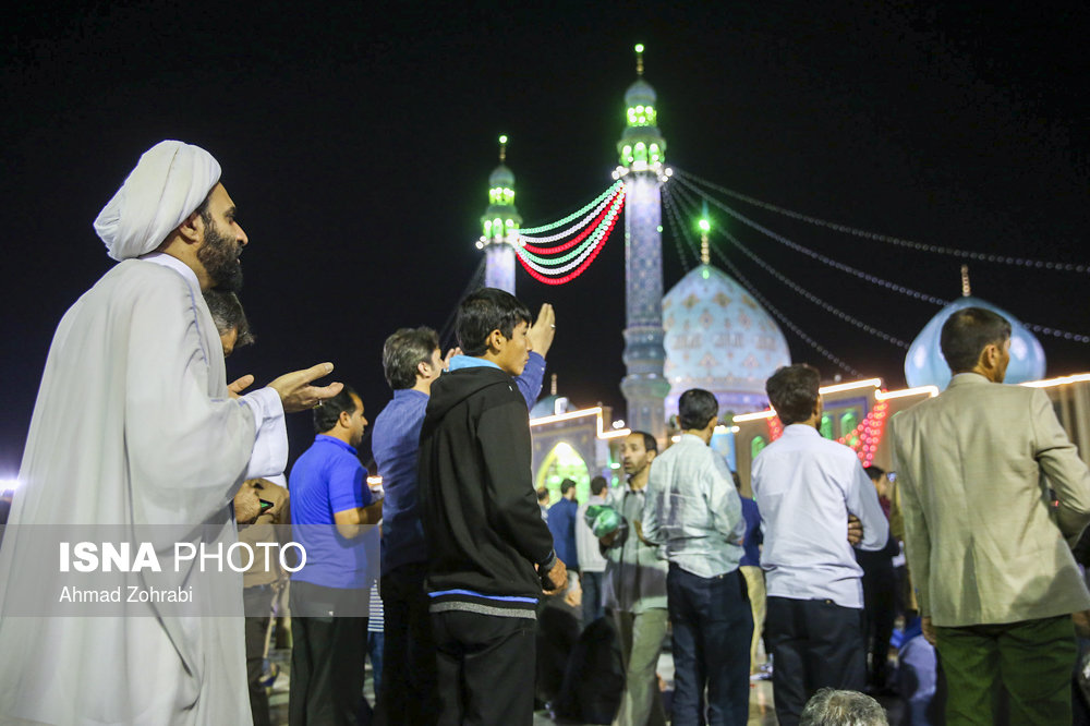 جشن نیمه شعبان در مسجد جمکران