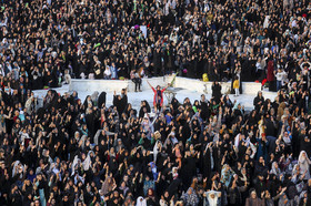 جشن نیمه شعبان در مسجد جمکران