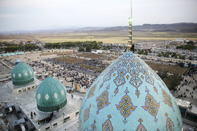 جشن نیمه شعبان در مسجد جمکران