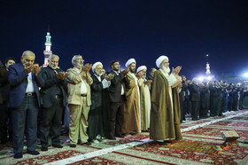 جشن نیمه شعبان در مسجد جمکران