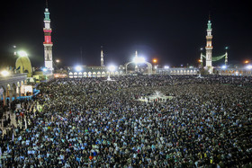 جشن نیمه شعبان در مسجد جمکران