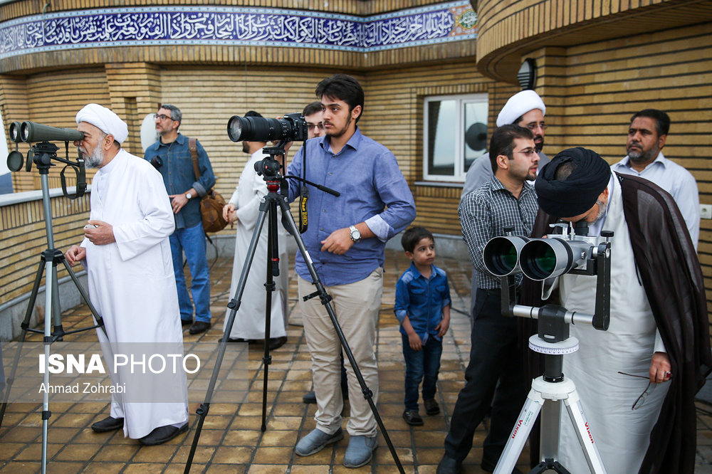 استهلال ماه مبارک رمضان در روستای ویریچ قم