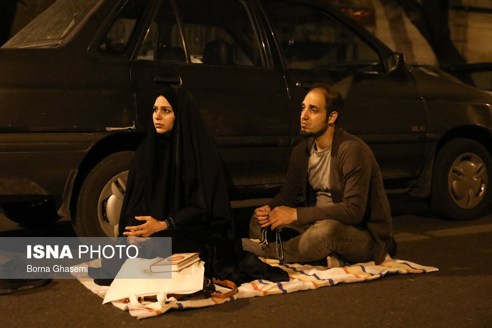 شب نوزدهم ماه مبارک رمضان - خیابان ری