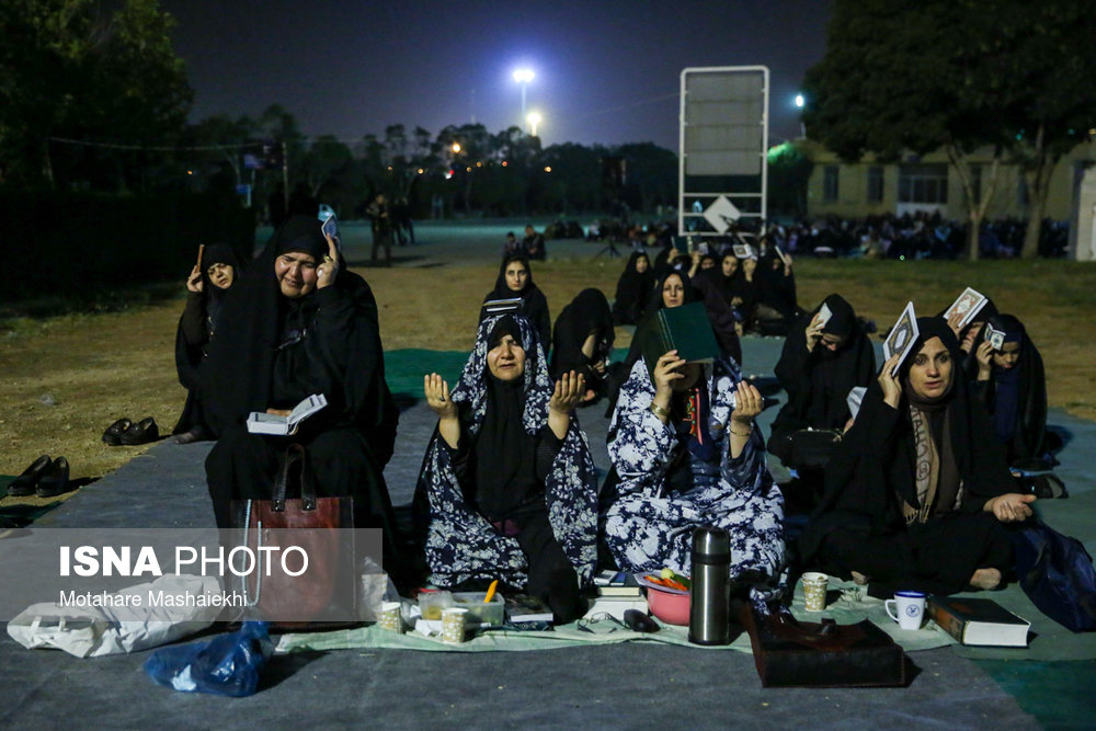 شب نوزدهم ماه مبارک رمضان- گلزار شهدای اراک