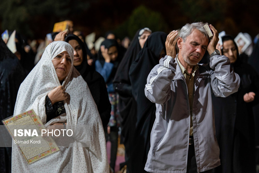 لیالی قدر، بیست‌ویکم ماه مبارک رمضان - آستان مقدس امام زاده محمد/ کرج