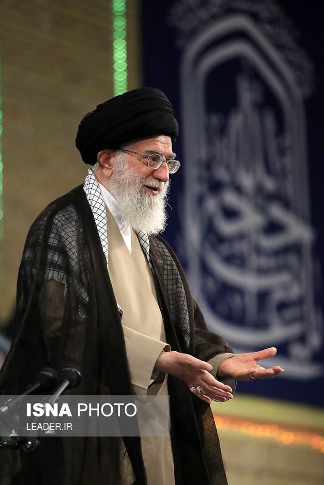 دیدار رئیس و نمایندگان مجلس شورای اسلامی و مسئولان و کارکنان قوه مقننه با مقام معظم رهبری