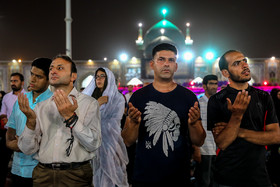 عزاداری به مناسب شب شهادت امام جواد (ع) در مشهد