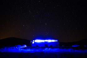 بارش شهابی برساوشی در اطراف روستای وفس در ۱۵ کیلومتری شهر کمیجان