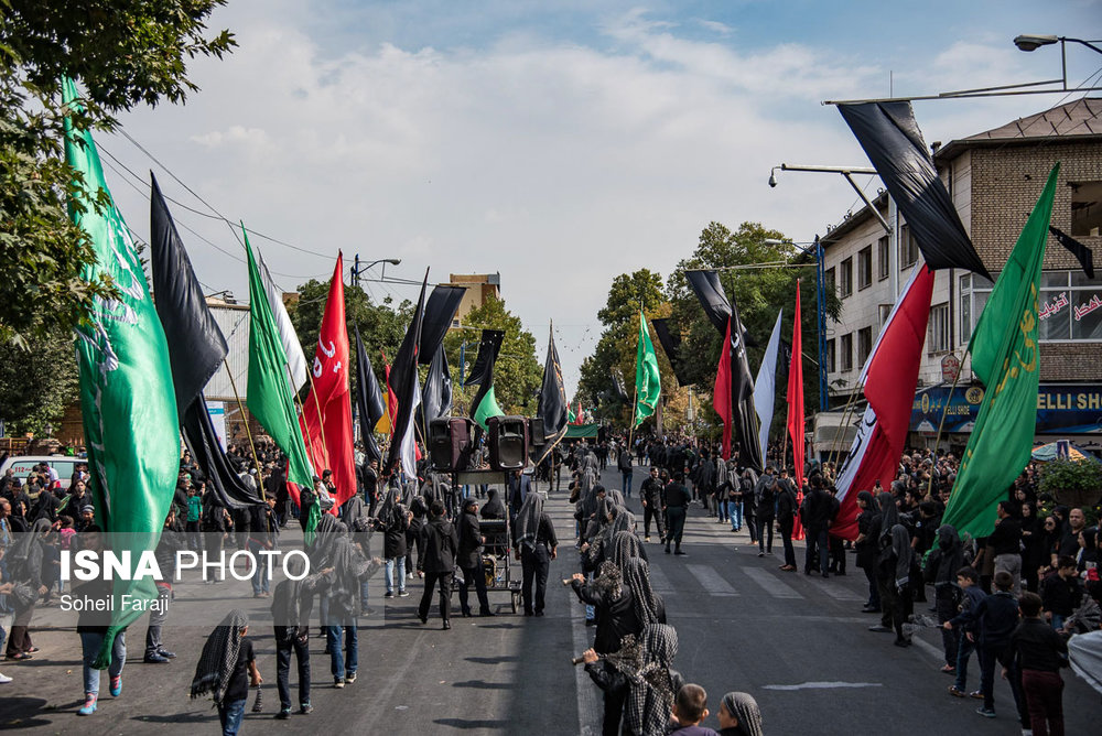 عزاداری تاسوعای حسینی - خیابان امام ارومیه