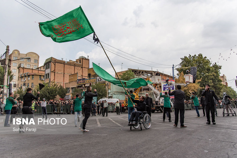 عزاداری تاسوعای حسینی - خیابان امام ارومیه