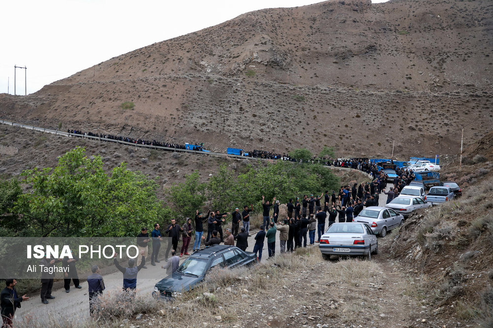 مراسم عزاداری عاشورای حسینی روستای هفت تن - لاریجان