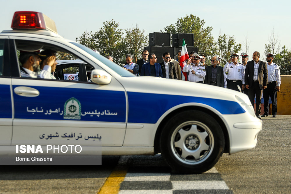 افتتاح مسابقات موتورسواری به مناسبت هفته ناجا توسط سردار مهری