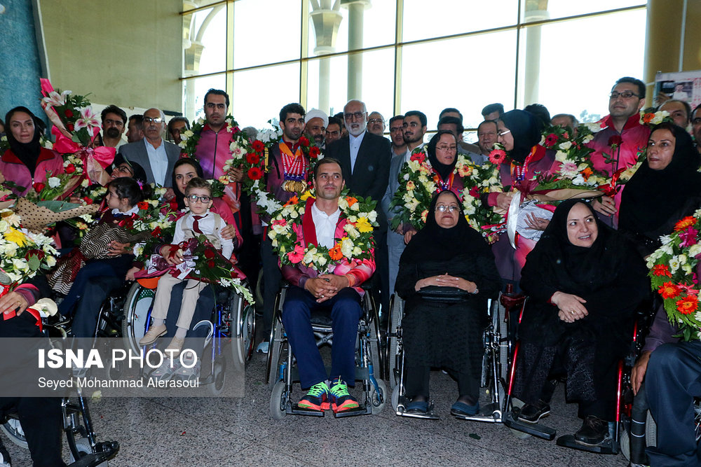 مراسم استقبال از مدال آوران خراسانی مسابقات پارا آسیایی جاکارتا‎