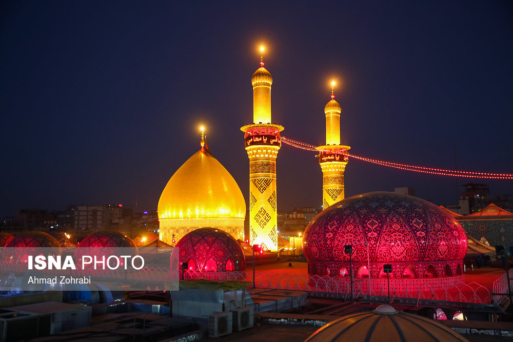 شب اربعین در حرمین اباعبدالله حسین(ع) و ابوالفضل عباس(ع)