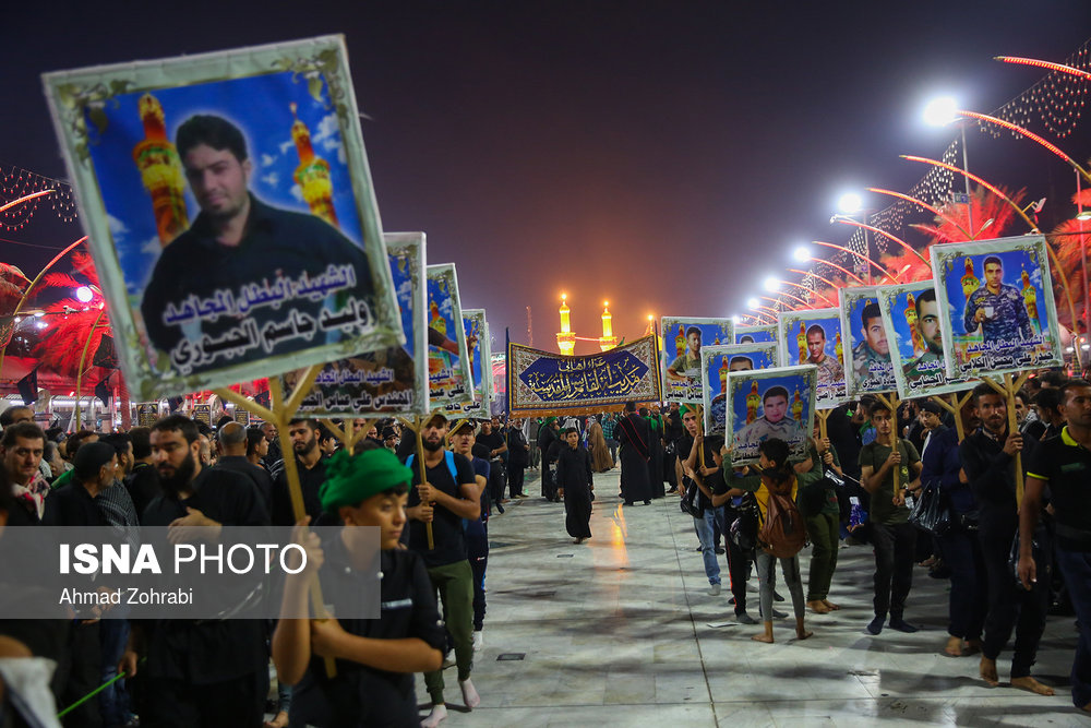 شب اربعین در حرمین اباعبدالله حسین(ع) و ابوالفضل عباس(ع)