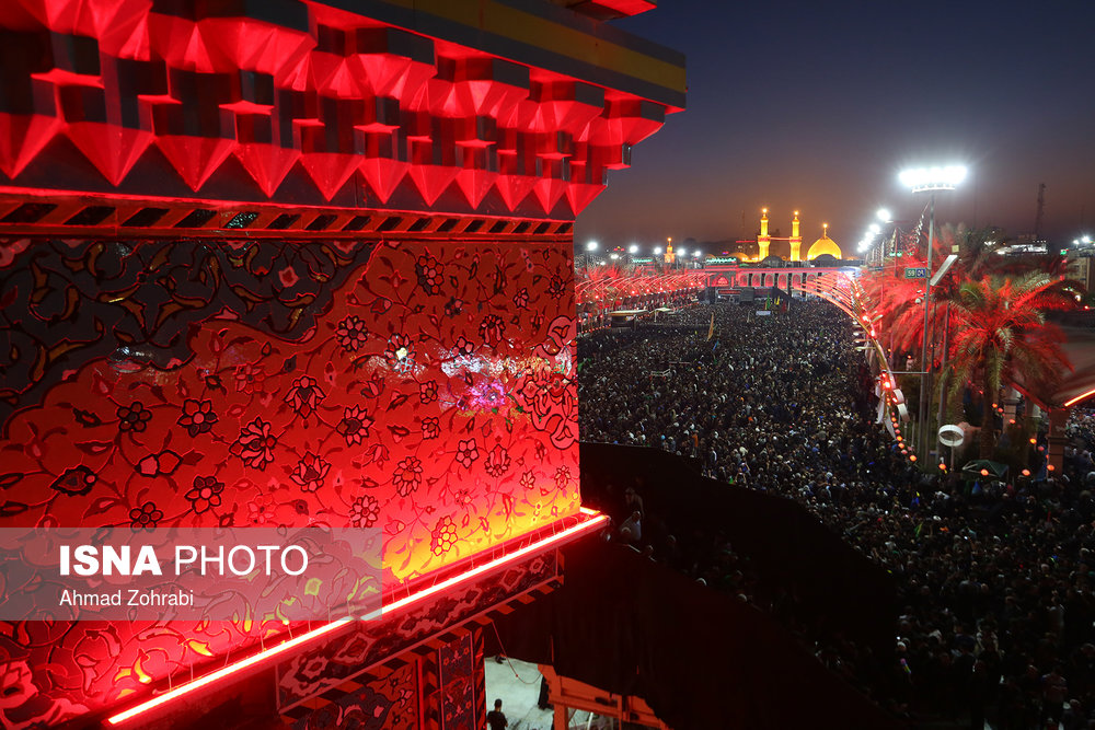 شب اربعین در حرمین اباعبدالله حسین(ع) و ابوالفضل عباس(ع)