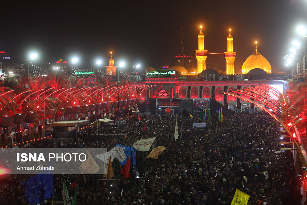 شب اربعین در حرمین اباعبدالله حسین(ع) و ابوالفضل عباس(ع)