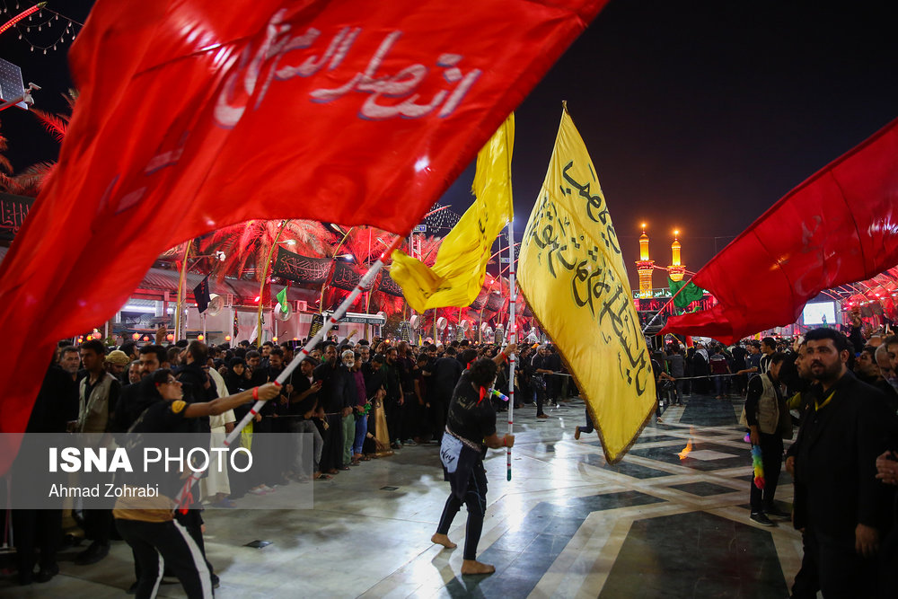 شب اربعین در حرمین اباعبدالله حسین(ع) و ابوالفضل عباس(ع)