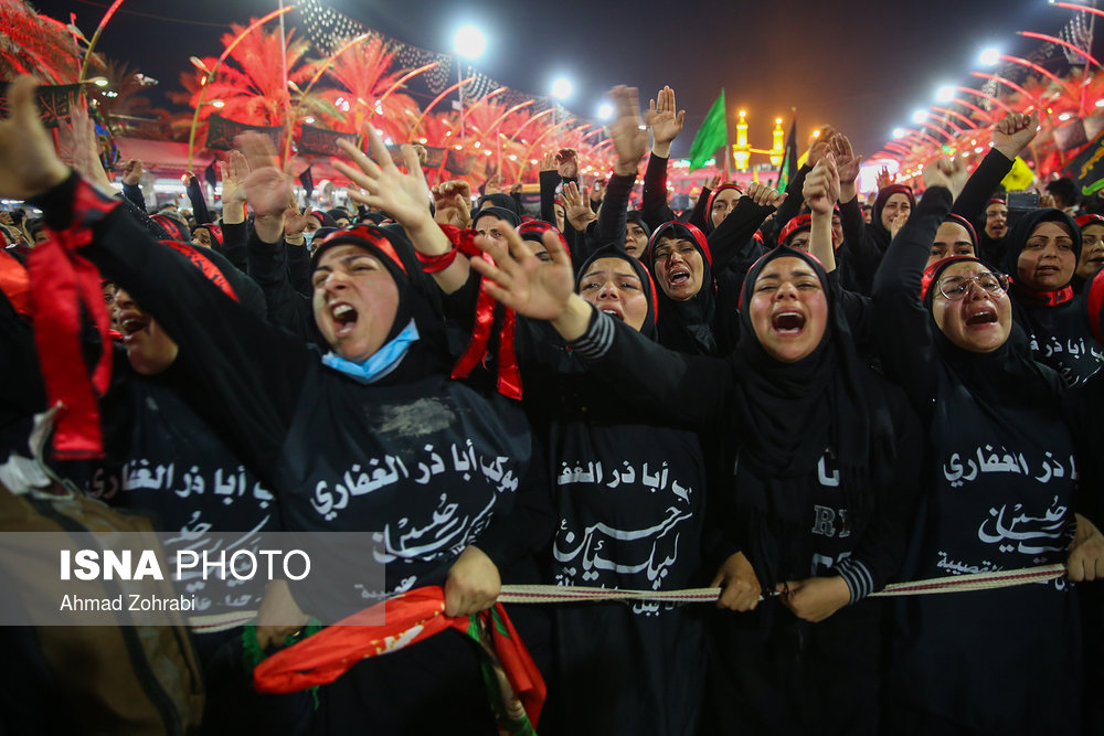 شب اربعین در حرمین اباعبدالله حسین(ع) و ابوالفضل عباس(ع)