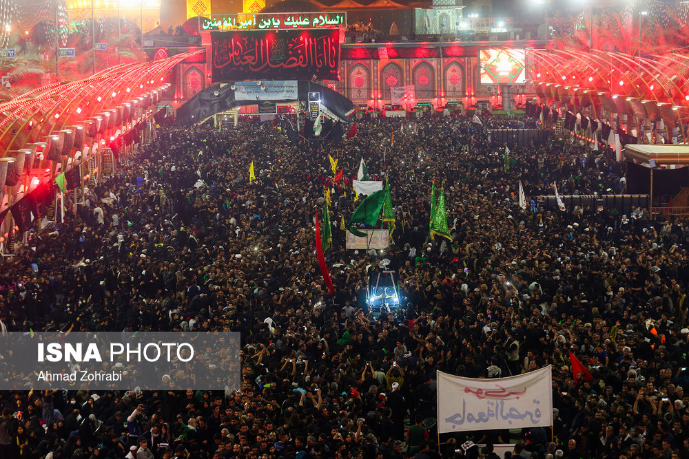 شب اربعین در حرمین اباعبدالله حسین(ع) و ابوالفضل عباس(ع)