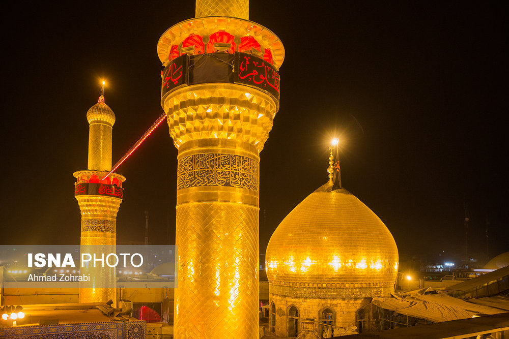 شب اربعین در حرمین اباعبدالله حسین(ع) و ابوالفضل عباس(ع)